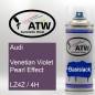 Preview: Audi, Venetian Violet Pearl Effect, LZ4Z / 4H: 400ml Sprühdose, von ATW Autoteile West.